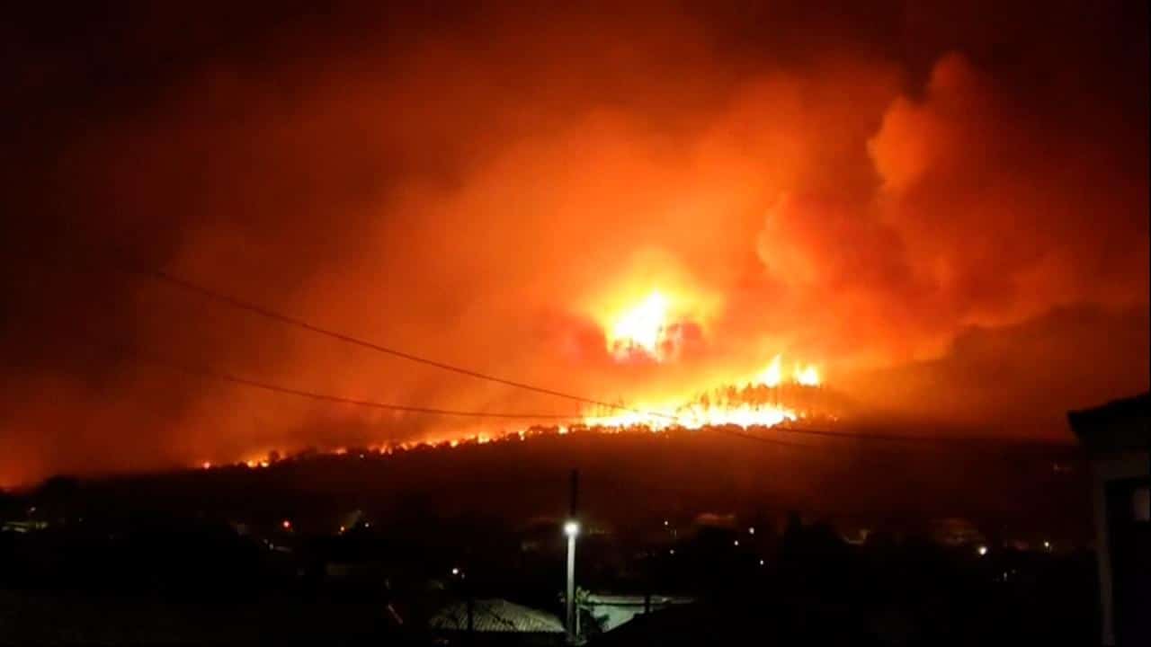 Yunanistan’da Çıkan Yangın Batı Trakya’da Türklerin Yaşadığı Köylere Ulaştı